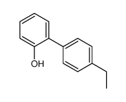 2-(4-ethylphenyl)phenol Structure