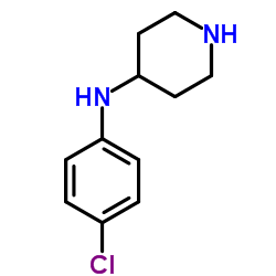 (4-CHLORO-PHENYL)-PIPERIDIN-4-YL-AMINE结构式