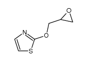 1-(thiazol-2-yloxy)-2,3-epoxypropane结构式