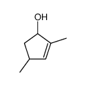 1.3-Dimethyl-cyclopenten-(1)-ol-(5) Structure