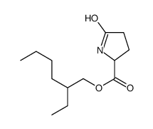 2-ethylhexyl 5-oxo-L-prolinate结构式