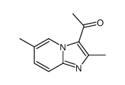 1-(2,6-Dimethylimidazo[1,2-a]pyridin-3-yl)ethanone结构式