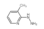 2-Hydrazinyl-3-methylpyridine Structure