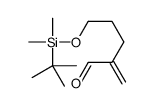 5-[tert-butyl(dimethyl)silyl]oxy-2-methylidenepentanal Structure