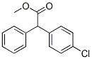 (4-Chlorophenyl)phenylacetic acid methyl ester structure