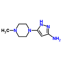 [5-(4-甲基哌嗪-1-基)-2H-吡唑-3-基]胺图片