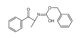 benzyl N-[(2S)-1-oxo-1-phenylpropan-2-yl]carbamate Structure