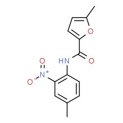 2-Furancarboxamide,5-methyl-N-(4-methyl-2-nitrophenyl)-(9CI) Structure