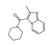 Piperidine, 1-[(2-methylimidazo[1,2-a]pyridin-3-yl)carbonyl]- (9CI) picture