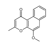 5-Methoxy-3-methyl-1H-naphtho[2,1-b]pyran-1-one Structure