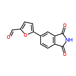 2-Furancarboxaldehyde,5-(2,3-dihydro-1,3-dioxo-1H-isoindol-5-yl)-(9CI)结构式