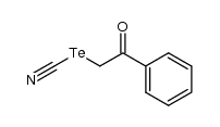 phenacyl tellurocyanate Structure