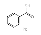 Benzenecarbothioicacid, lead(2+) salt (2:1) structure