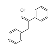 1-phenyl-2-(4-pyridyl)ethanone oxime Structure