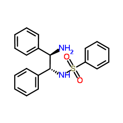 N-[(1R,2R)-2-amino-1,2-diphenylethyl]-Benzenesulfonamide Structure