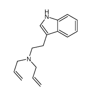 N-Allyl-N-[2-(1H-indol-3-yl)ethyl]-2-propen-1-amine Structure