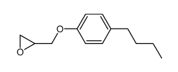 1-(2,3-Epoxypropoxy)-2-(1-methylpropyl) benzene structure