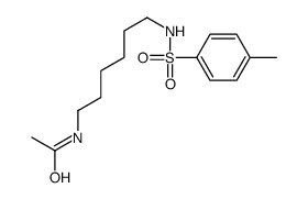 N-[6-[(4-methylphenyl)sulfonylamino]hexyl]acetamide Structure