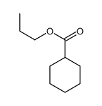 propyl cyclohexanecarboxylate Structure