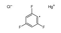 chloro-(2,4,6-trifluorophenyl)mercury Structure