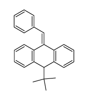 9-benzylidene-10-(tert-butyl)-9,10-dihydroanthracene结构式