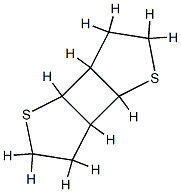 2,3,3aα,3bβ,5,6,6aβ,6bα-Octahydrocyclobuta[1,2-b:3,4-b']dithiophene结构式