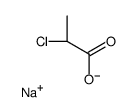 SODIUM ALPHA-CHLOROPROPIONATE结构式