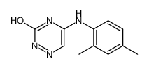 1,2,4-Triazin-3(2H)-one,5-[(2,4-dimethylphenyl)amino]-(9CI)结构式