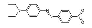 N,N-diethyl-4-((4-nitrophenyl)diazenyl)aniline Structure