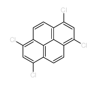 Pyrene,1,3,6,8-tetrachloro- structure