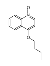 4-butoxy-quinoline-1-oxide Structure