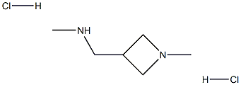 N,1-Dimethyl-3-azetidinemethanamine dihydrochloride structure