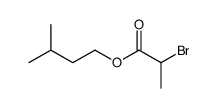 3-methylbutyl 2-bromopropanoate结构式