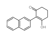 3-HYDROXY-2-NAPHTHALEN-2-YL-CYCLOHEX-2-ENONE Structure