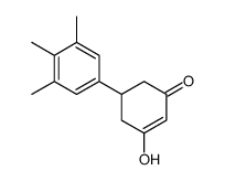 3-hydroxy-5-(3,4,5-trimethylphenyl)cyclohex-2-en-1-one Structure