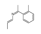 ((E)-Propenyl)-[1-o-tolyl-eth-(Z)-ylidene]-amine Structure