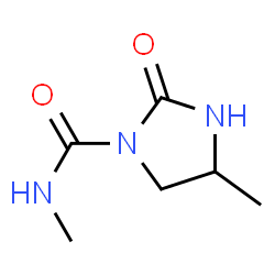 1-Imidazolidinecarboxamide,N,4-dimethyl-2-oxo- structure