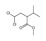 methyl 4,4-dichloro-2-propan-2-ylbutanoate Structure