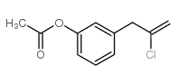 3-(3-ACETOXYPHENYL)-2-CHLORO-1-PROPENE结构式