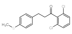 2',6'-DICHLORO-3-(4-THIOMETHYLPHENYL)PROPIOPHENONE图片