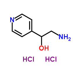 2-Amino-1-(4-pyridinyl)ethanol dihydrochloride Structure