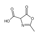 2-methyl-5-oxo-4H-1,3-oxazole-4-carboxylic acid Structure