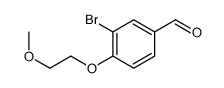 3-bromo-4-(2-methoxyethoxy)benzaldehyde图片