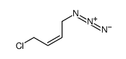 1-azido-4-chlorobut-2-ene Structure