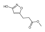 methyl 3-hydroxyisoxazol-5-ylpropionate Structure