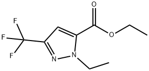 ethyl 1-ethyl-3-(trifluoromethyl)-1H-pyrazole-5-carboxylate结构式