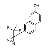 (2E)-3-{4-[3-(Trifluoromethyl)-3H-diaziren-3-yl]phenyl}acrylic ac id picture