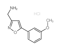 1-[5-(3-methoxyphenyl)-3-isoxazolyl]methanamine(SALTDATA: HCl) picture