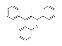 3-methyl-2,4-diphenylquinoline Structure