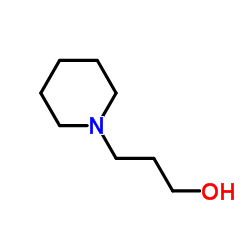 1-Piperidinepropanol Structure